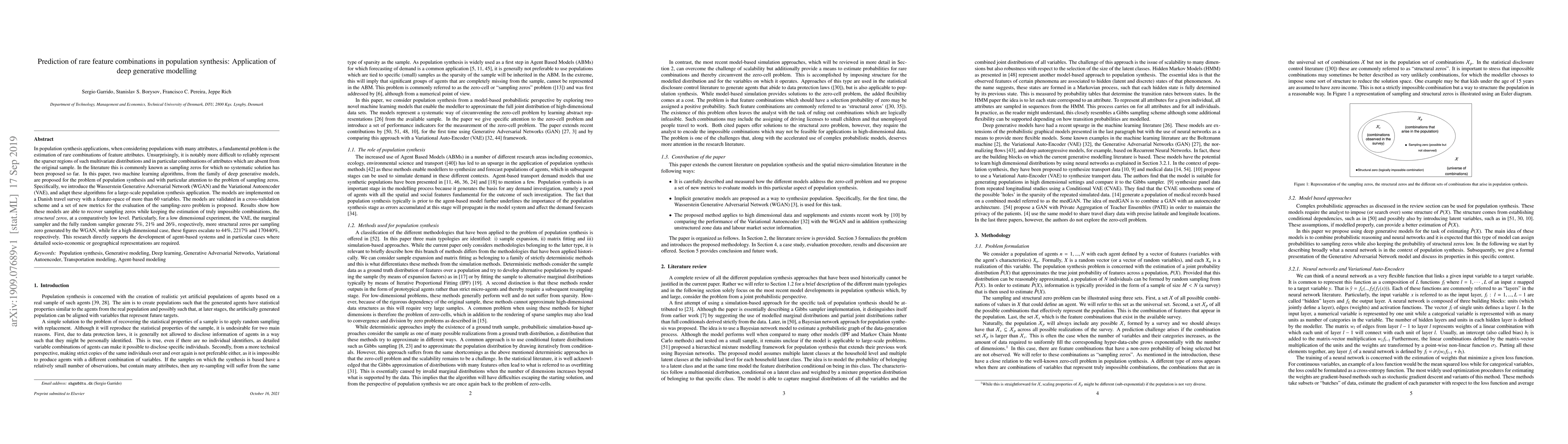 Thumbnail for Prediction of rare feature combinations in population synthesis:
  Application of deep generative modelling