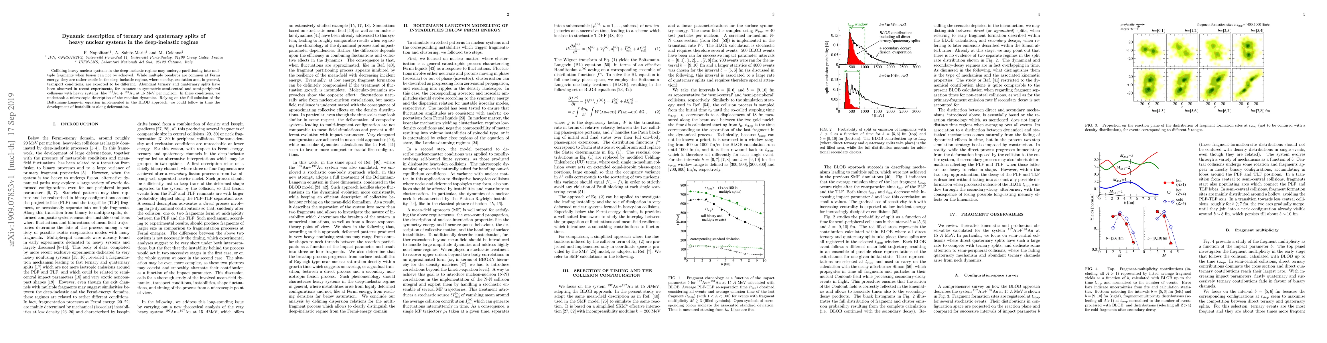 Thumbnail for Dynamic description of ternary and quaternary splits of heavy nuclear
  systems in the deep-inelastic regime