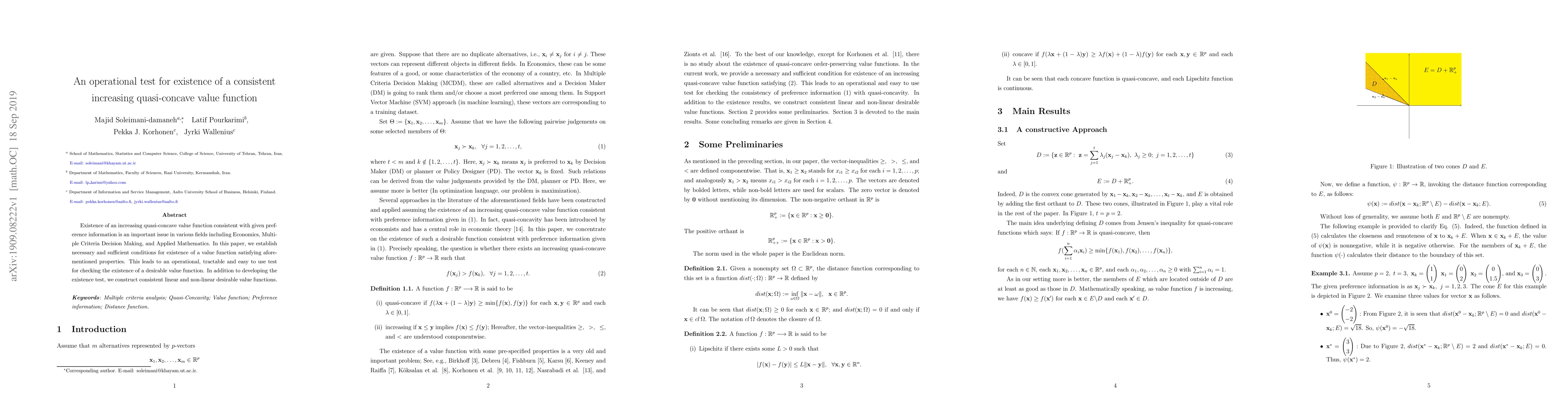 Thumbnail for An operational test for existence of a consistent increasing
  quasi-concave value function