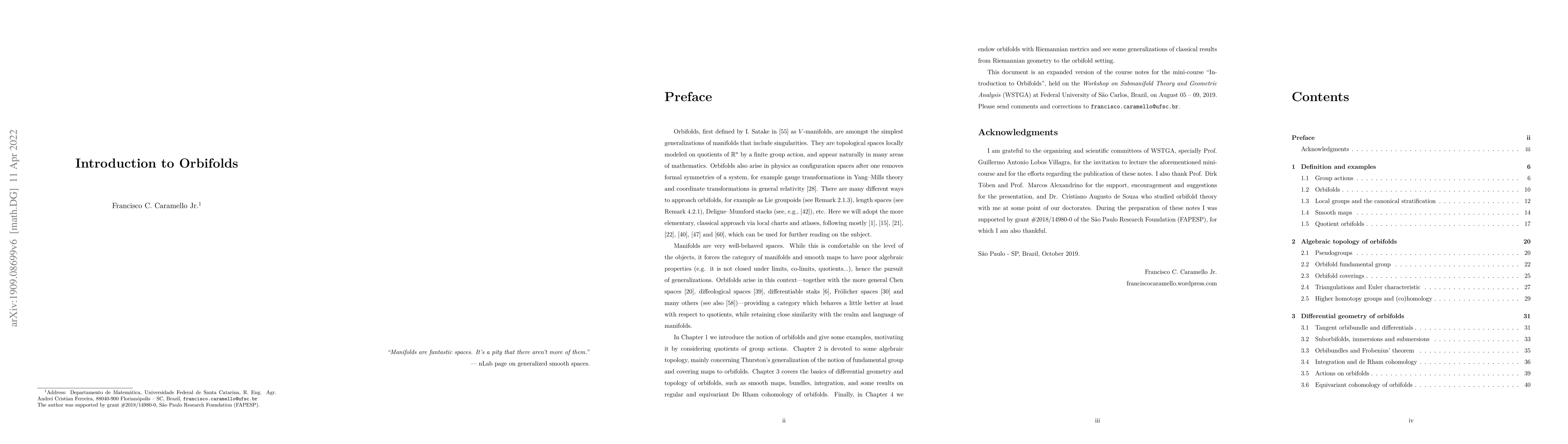 Thumbnail for Introduction to orbifolds