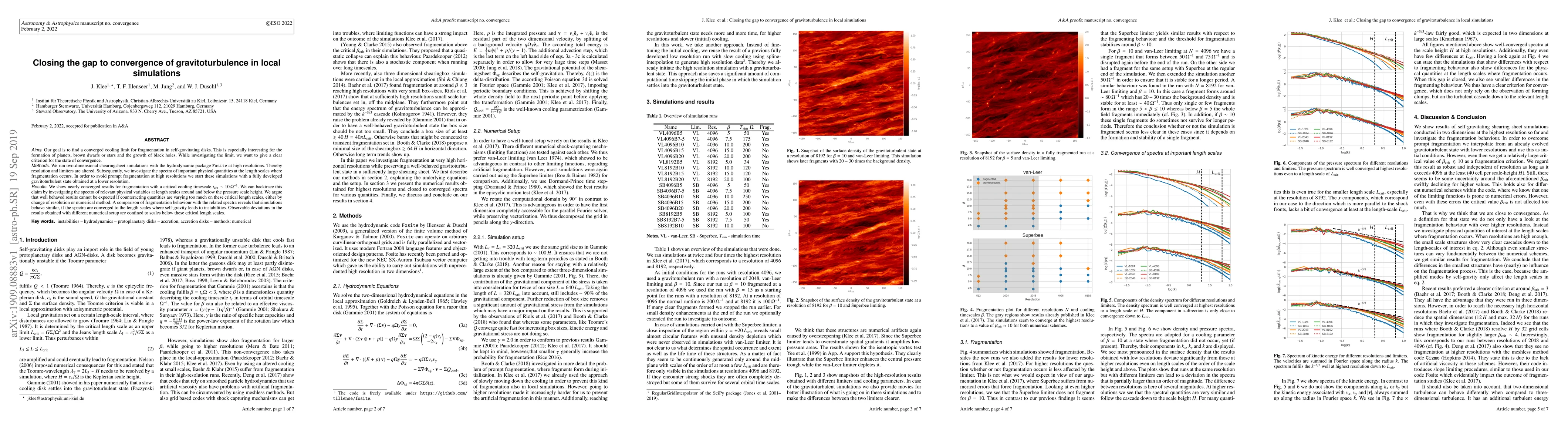 Thumbnail for Closing the gap to convergence of gravitoturbulence in local simulations