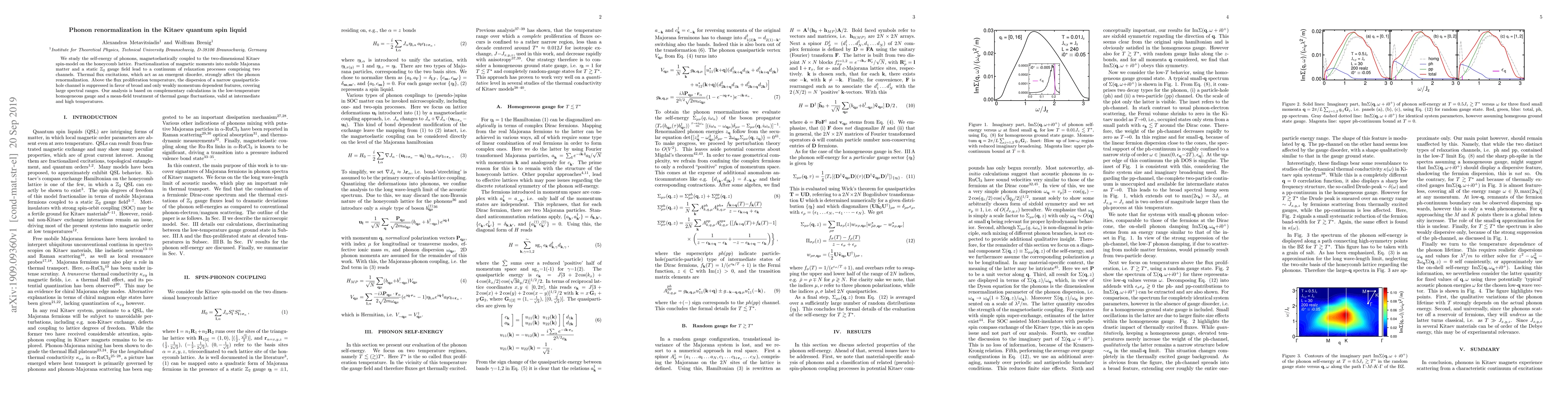 Thumbnail for Phonon renormalization in the Kitaev quantum spin liquid