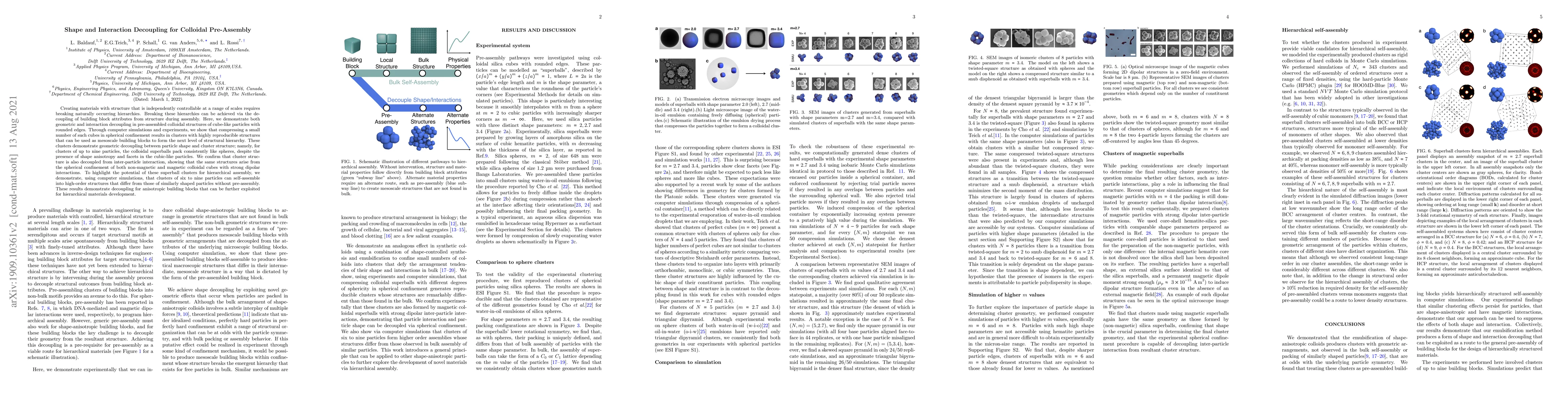 Thumbnail for Shape and Interaction Decoupling for Colloidal Pre-Assembly