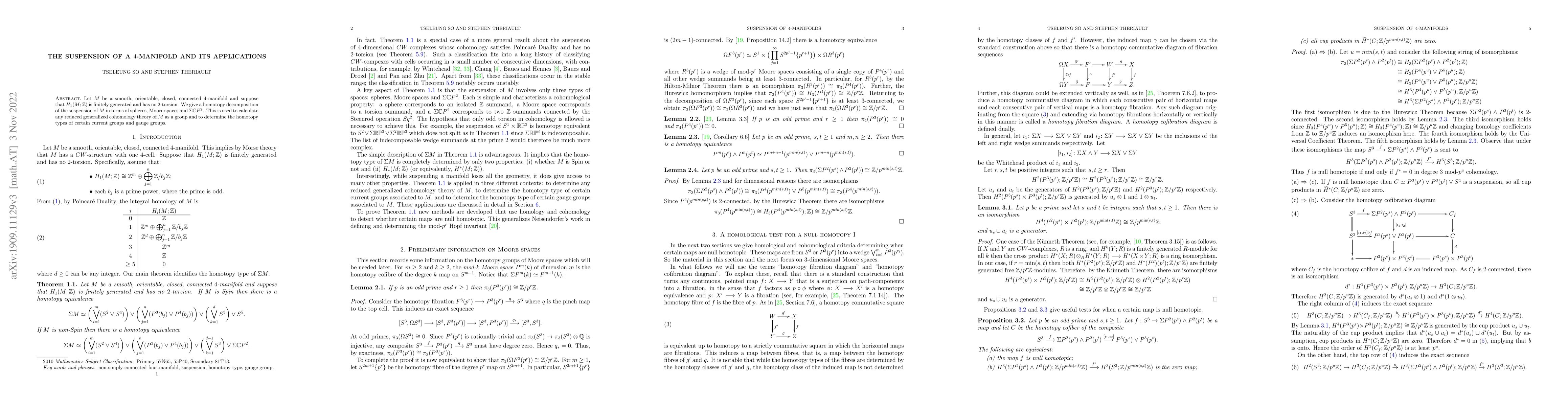 Thumbnail for The suspension of a 4-manifold and its applications