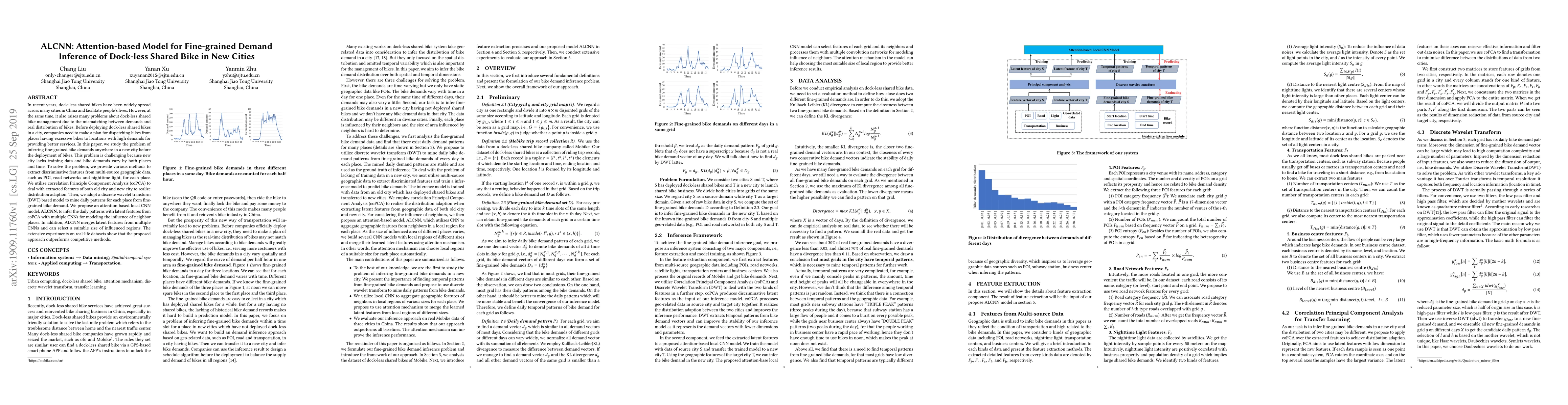Thumbnail for ALCNN: Attention-based Model for Fine-grained Demand Inference of
  Dock-less Shared Bike in New Cities