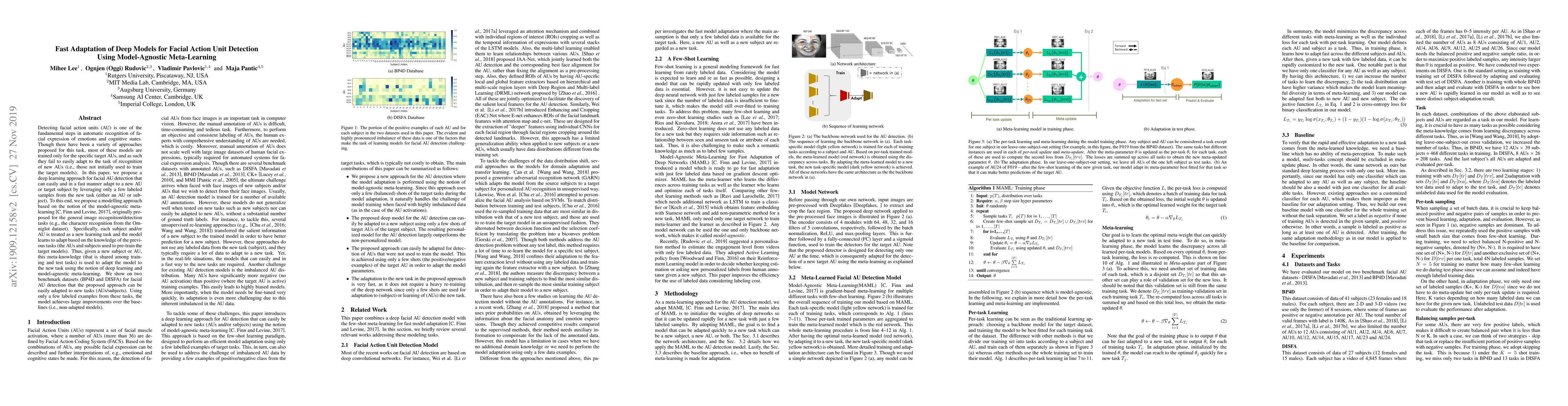 Thumbnail for Fast and Effective Adaptation of Facial Action Unit Detection Deep Model
