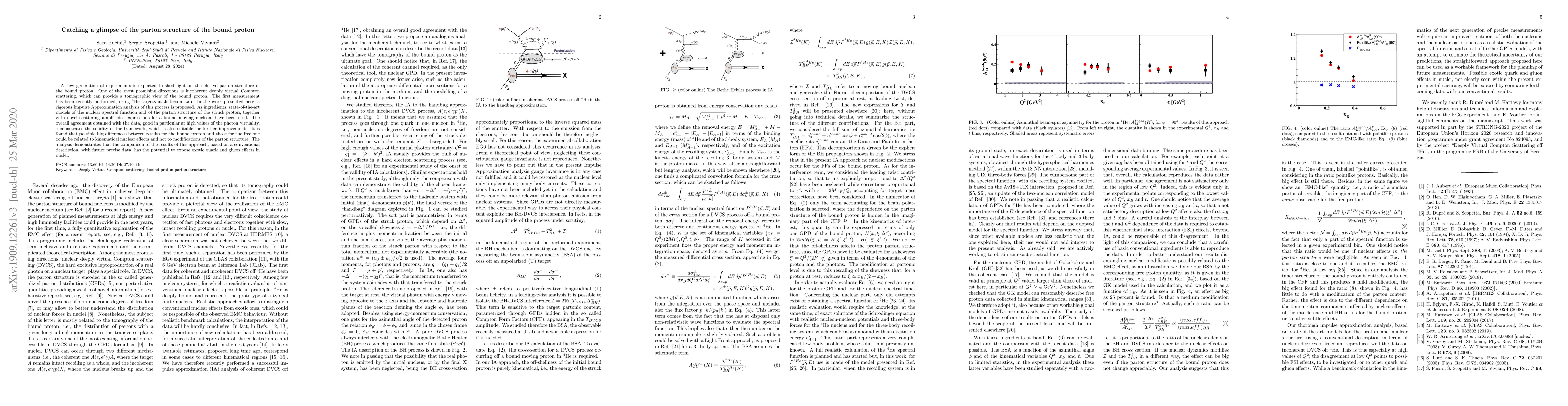 Thumbnail for Catching a glimpse of the parton structure of the bound proton