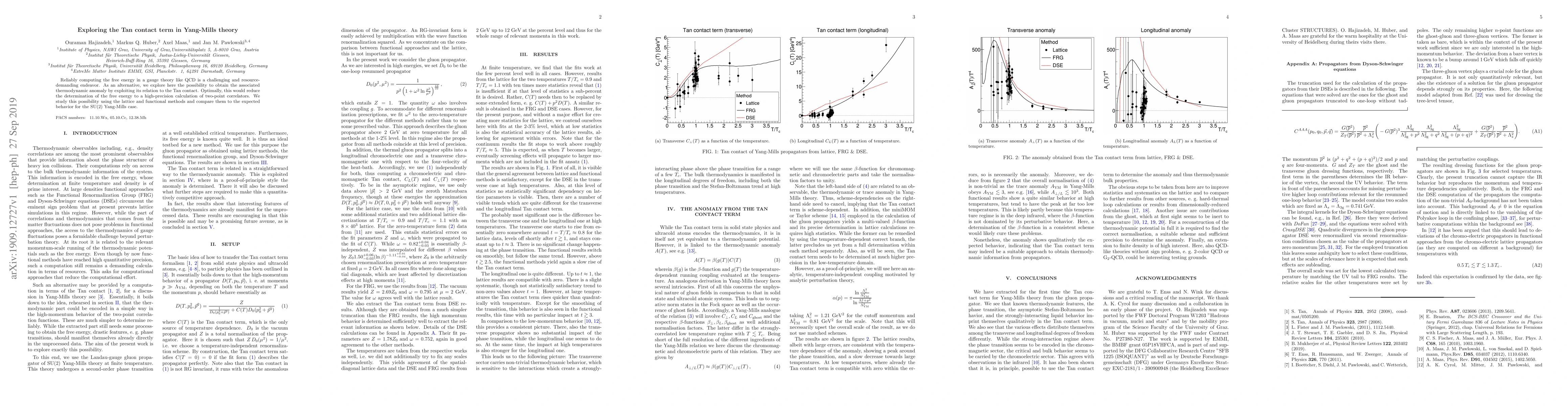 Thumbnail for Exploring the Tan contact term in Yang-Mills theory