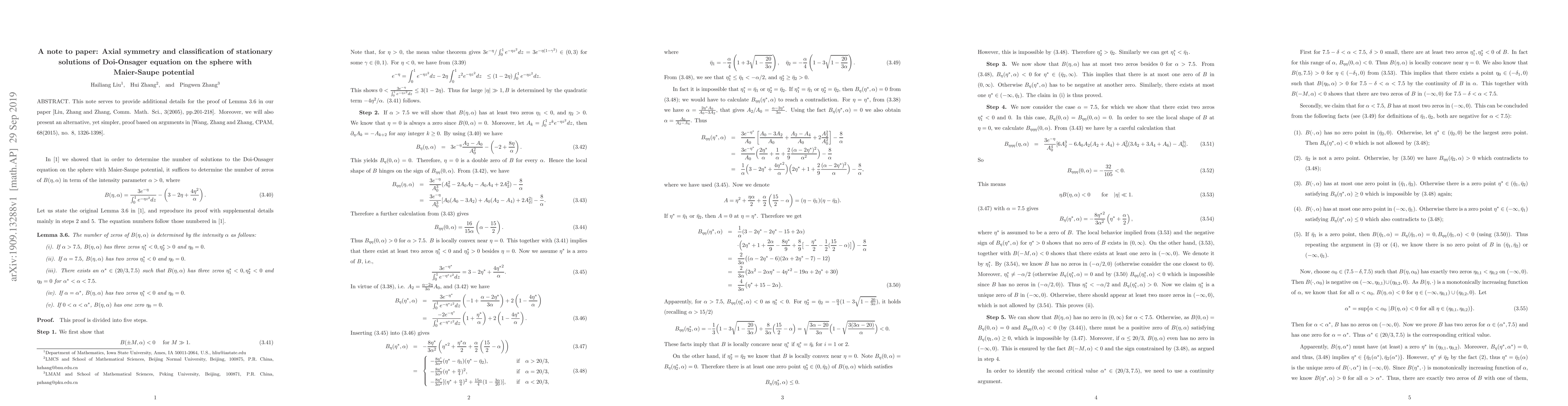 Thumbnail for A note to paper: Axial symmetry and classification of stationary
  solutions of Doi-Onsager equation on the sphere with Maier-Saupe potential