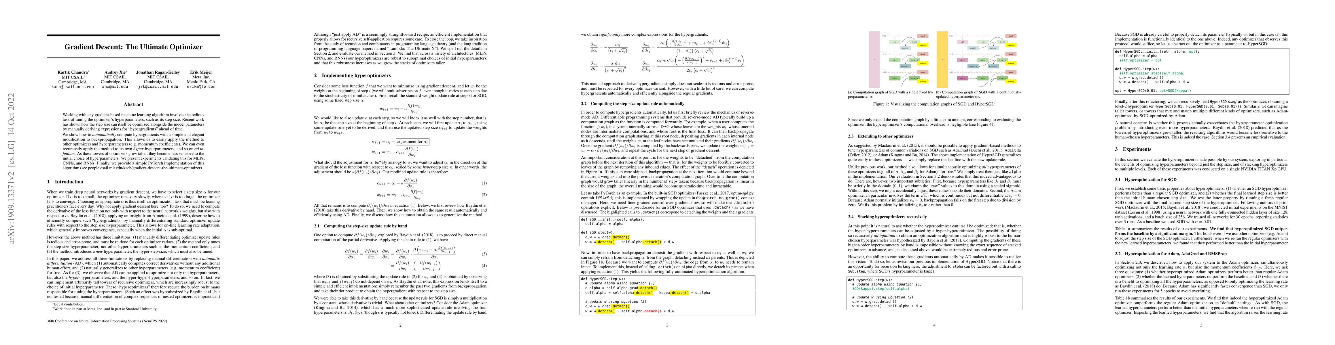 Thumbnail for Gradient Descent: The Ultimate Optimizer