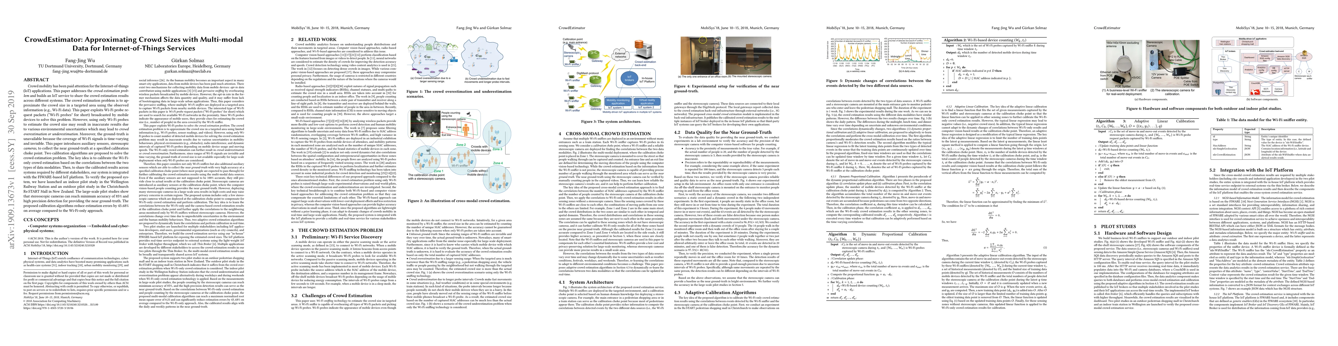 Thumbnail for CrowdEstimator: Approximating Crowd Sizes with Multi-modal Data for
  Internet-of-Things Services