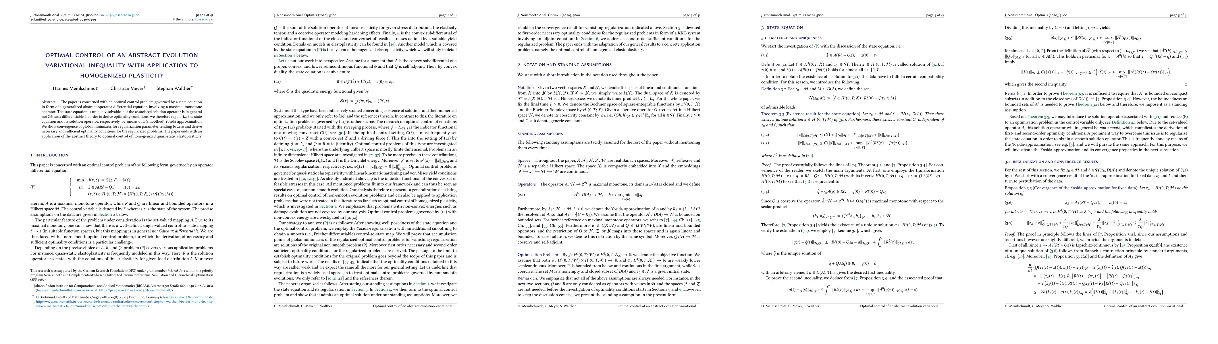 Thumbnail for Optimal control of an abstract evolution variational inequality with
  application to homogenized plasticity
