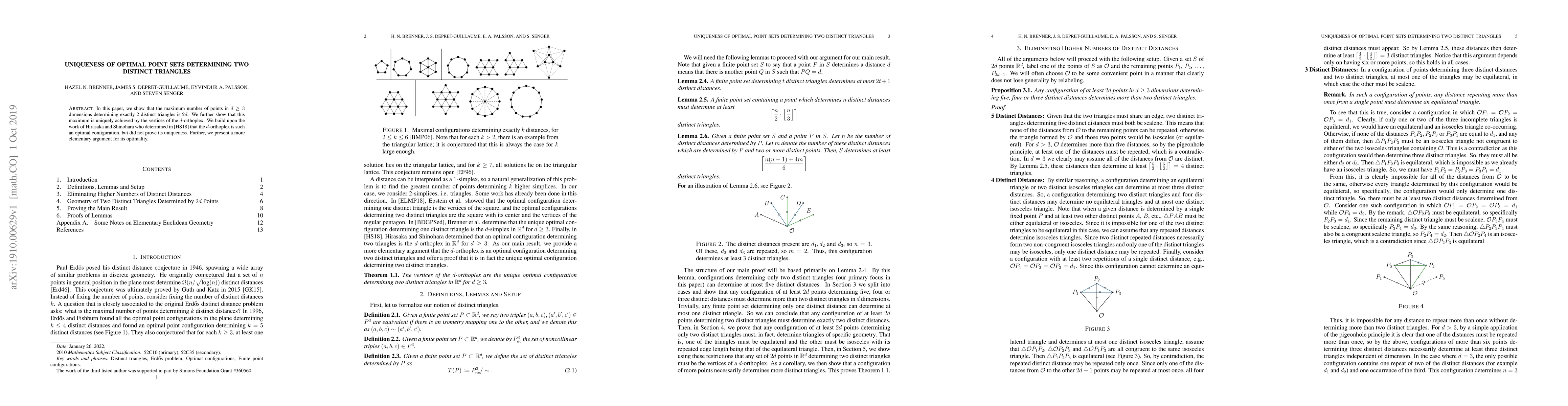 Thumbnail for Uniqueness of Optimal Point Sets Determining Two Distinct Triangles