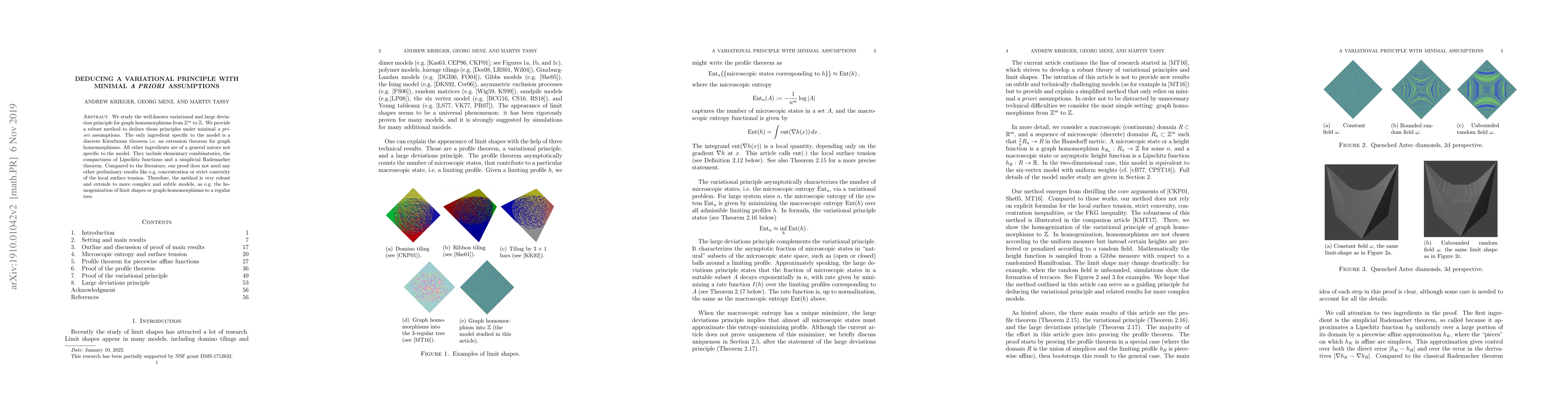 Thumbnail for Deducing a variational principle with minimal a priori assumptions