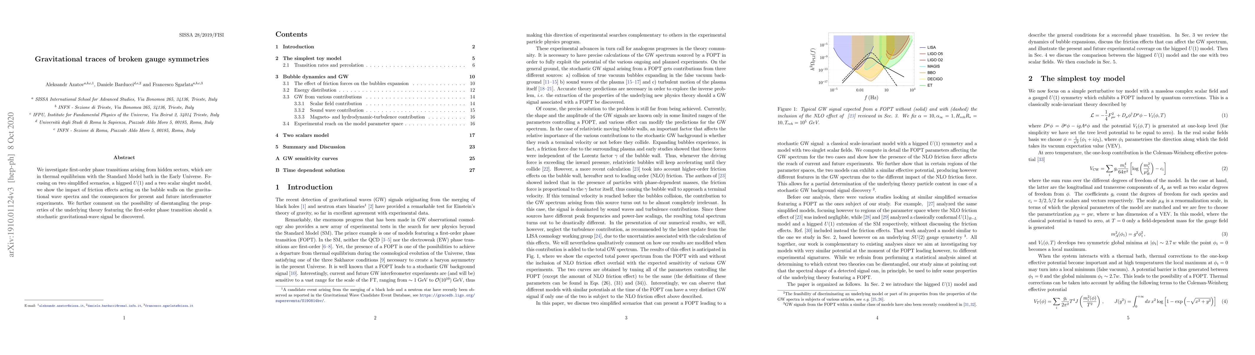 Thumbnail for Gravitational traces of broken gauge symmetries