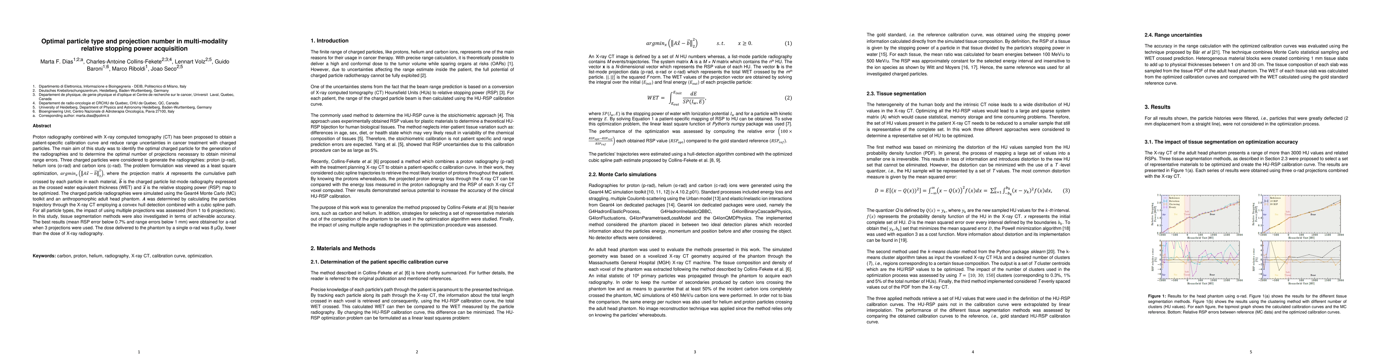 Thumbnail for Optimal particle type and projection number in multi-modality relative
  stopping power acquisition