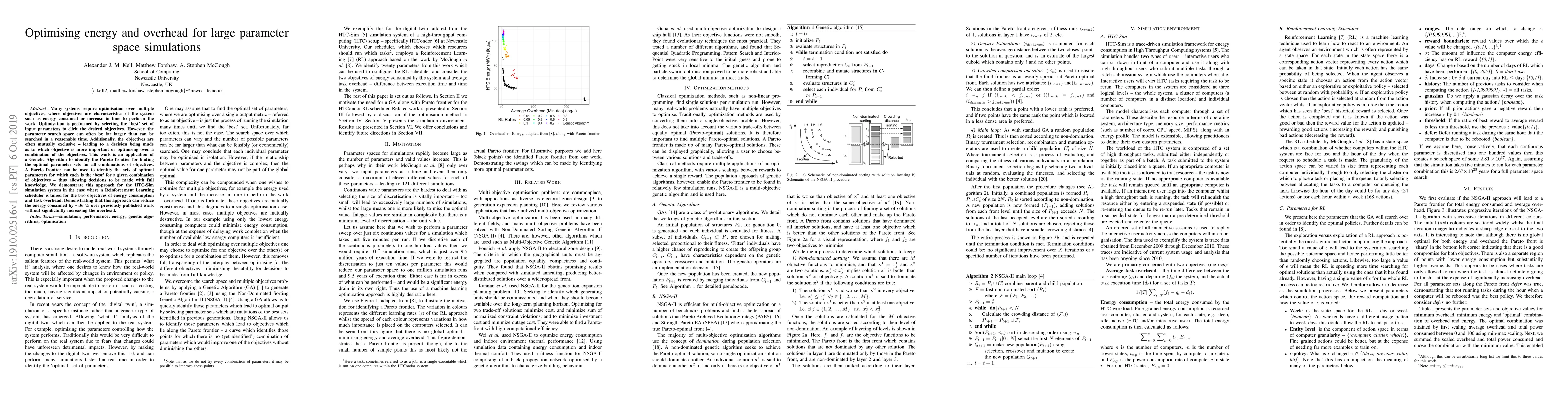 Thumbnail for Optimising energy and overhead for large parameter space simulations