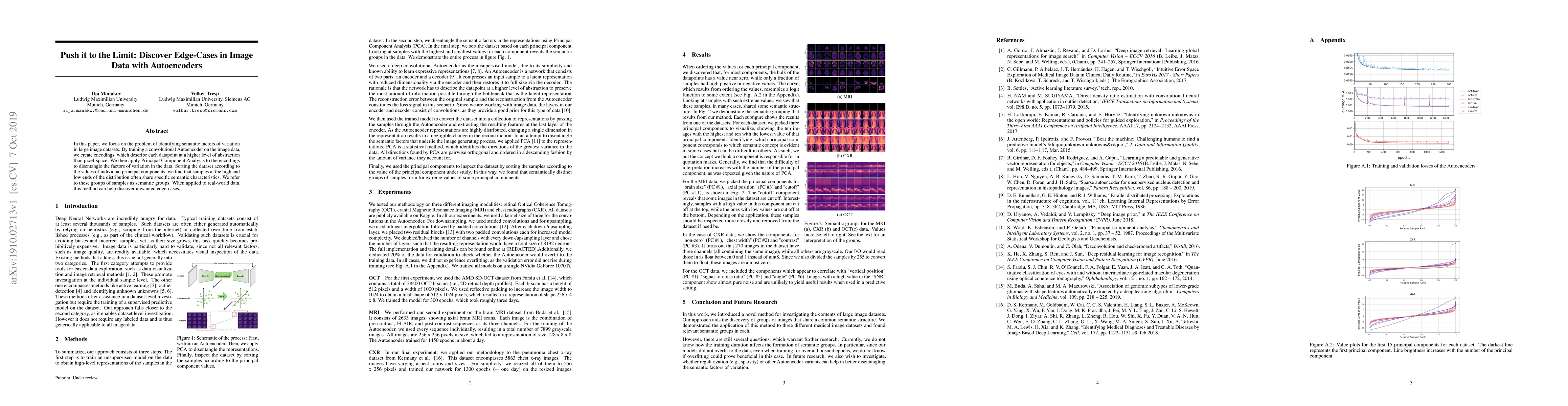 Thumbnail for Push it to the Limit: Discover Edge-Cases in Image Data with
  Autoencoders