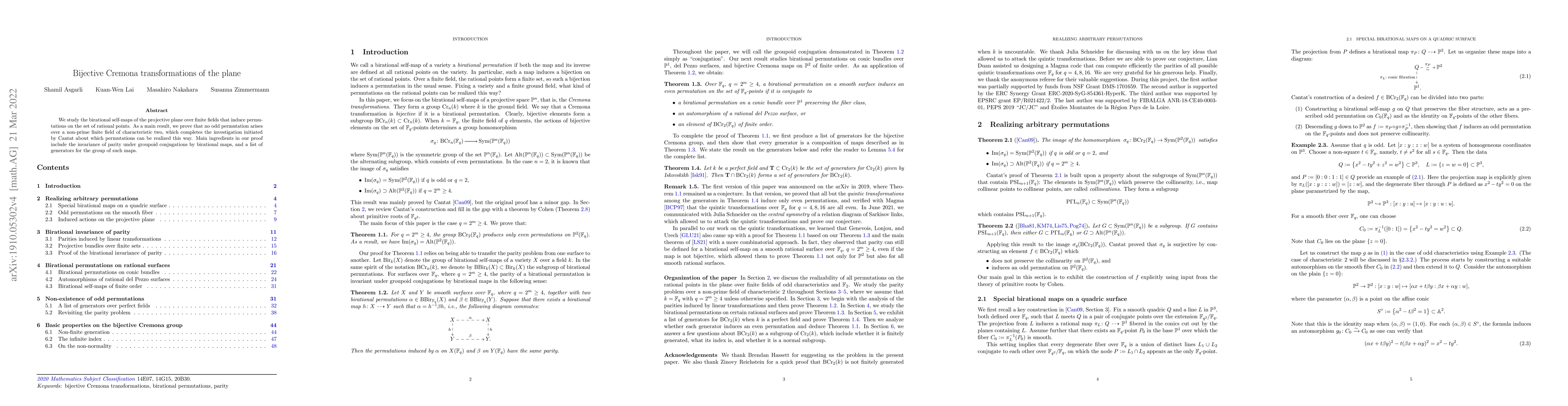 Thumbnail for Bijective Cremona transformations of the plane
