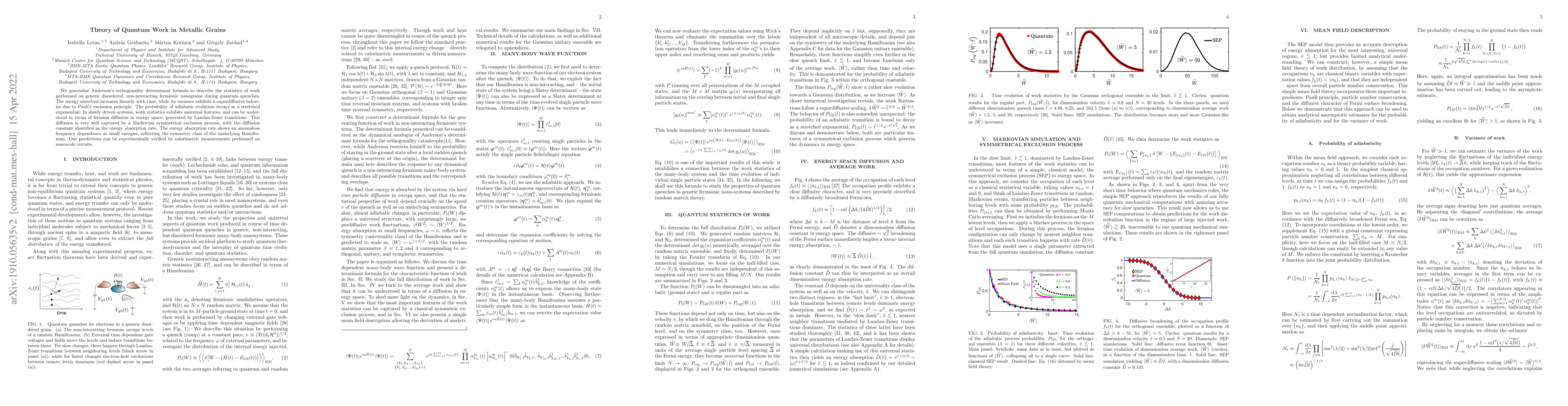Thumbnail for Theory of Quantum Work in Metallic Grains