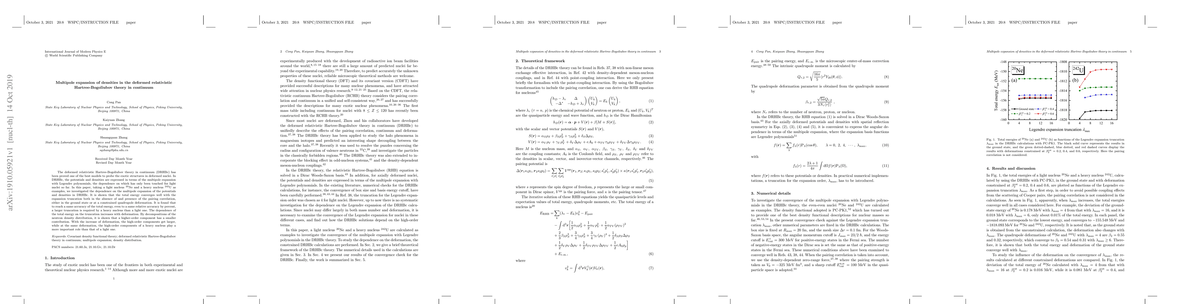 Thumbnail for Multipole expansion of densities in the deformed relativistic
  Hartree-Bogoliubov theory in continuum