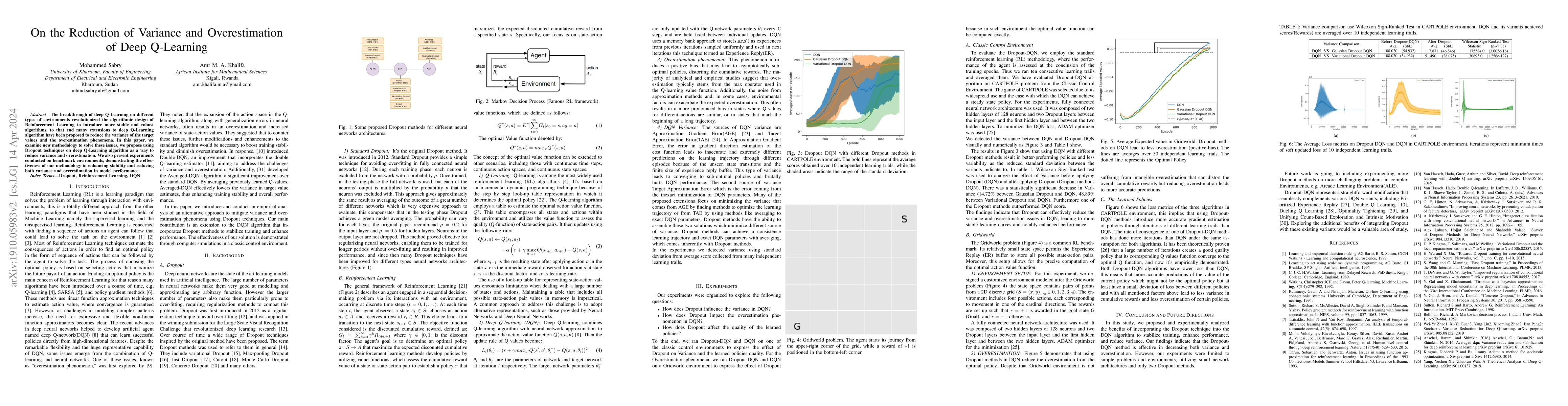 Thumbnail for On the Reduction of Variance and Overestimation of Deep Q-Learning