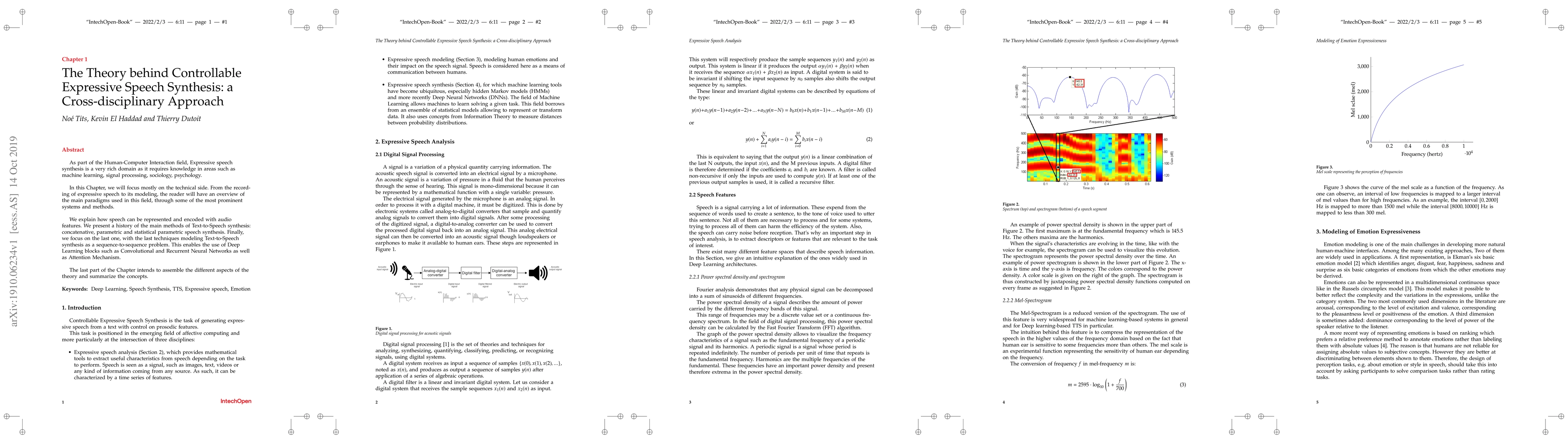 Thumbnail for The Theory behind Controllable Expressive Speech Synthesis: a
  Cross-disciplinary Approach