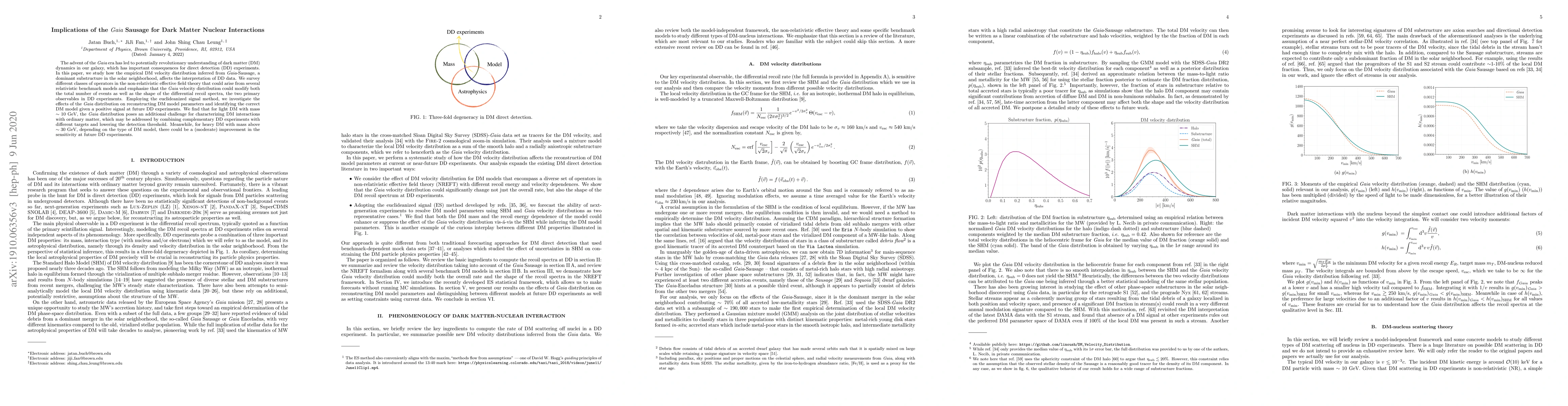 Thumbnail for Implications of the Gaia Sausage for Dark Matter Nuclear Interactions