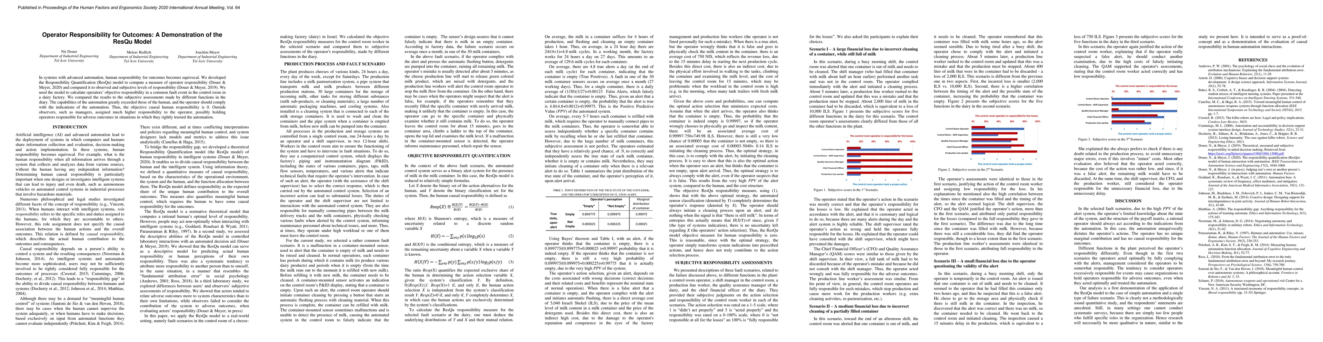 Thumbnail for Operator Responsibility for Outcomes: A Demonstration of the ResQu Model
