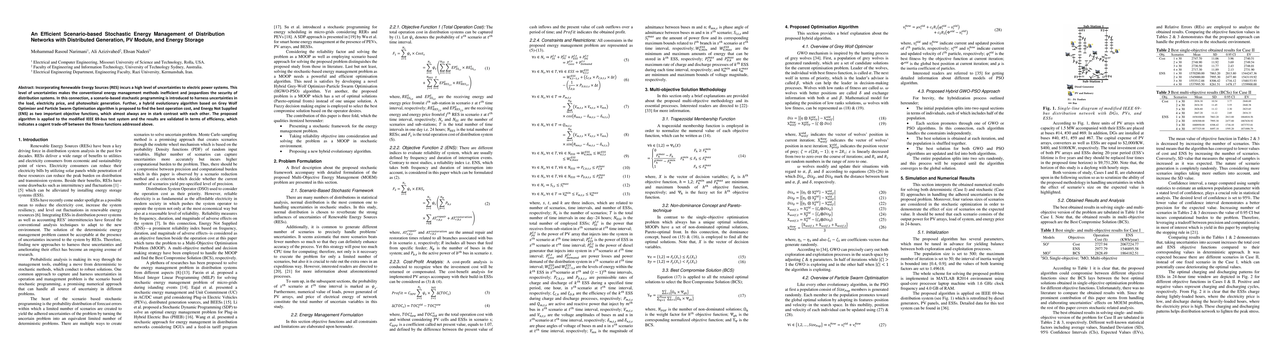Thumbnail for An Efficient Scenario-based Stochastic Energy Management of Distribution
  Networks with Distributed Generation, PV Module, and Energy Storage