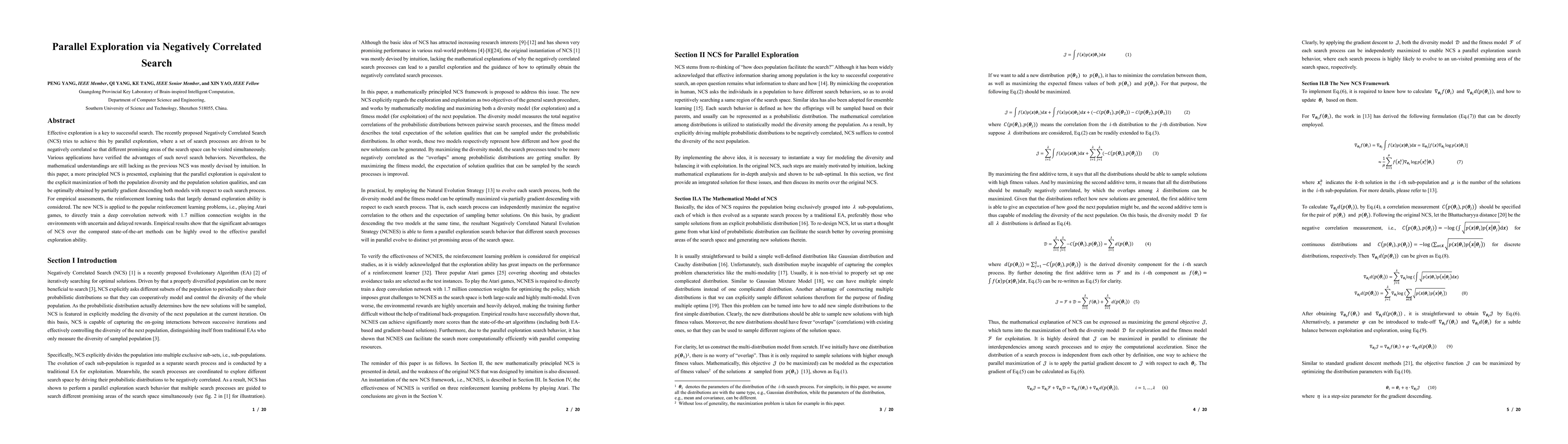Thumbnail for Parallel Exploration via Negatively Correlated Search