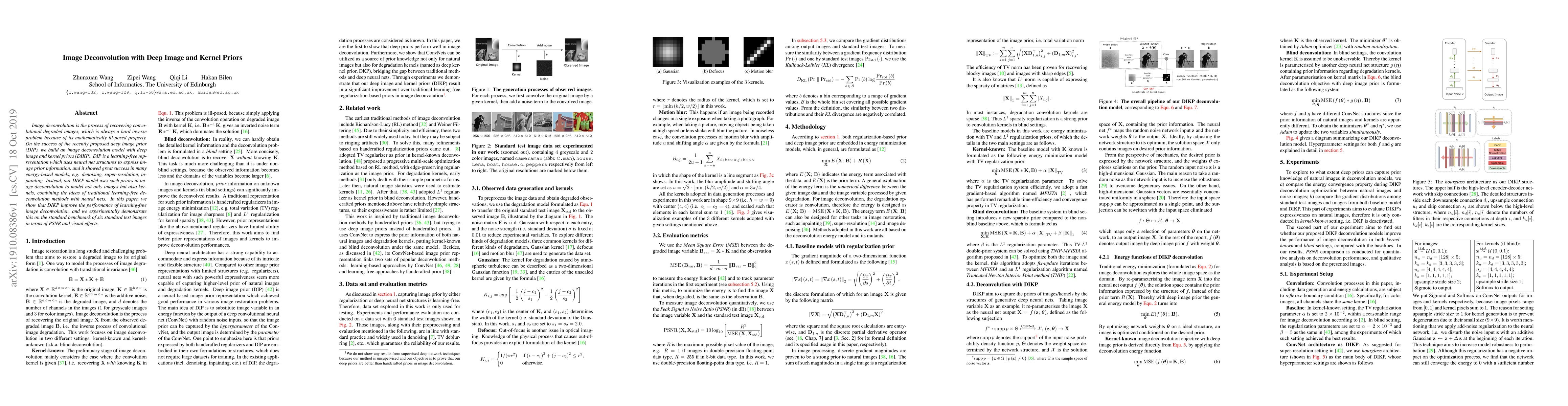 Thumbnail for Image Deconvolution with Deep Image and Kernel Priors