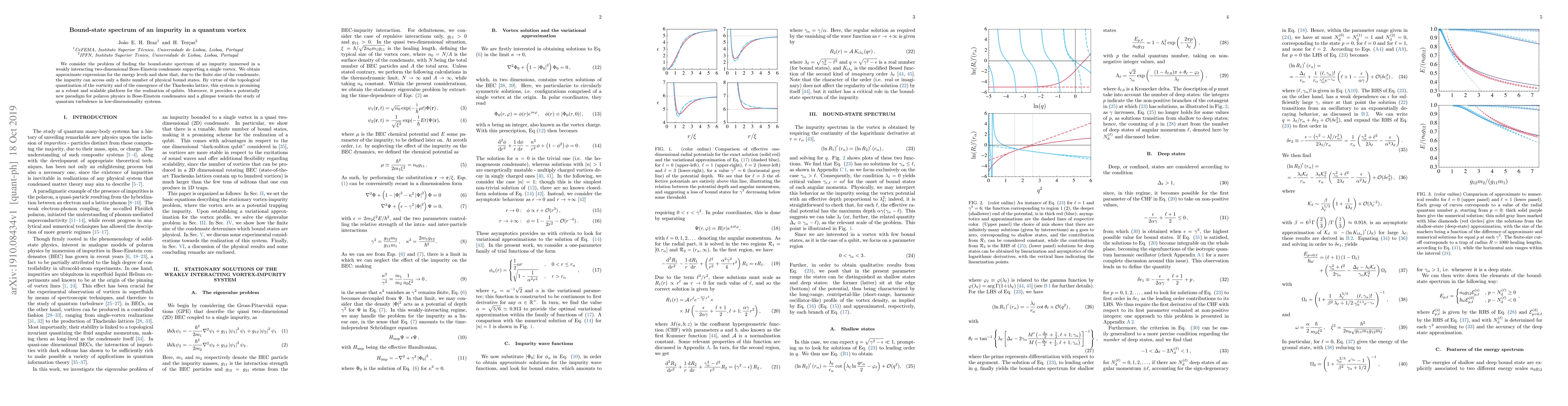 Thumbnail for Bound-state spectrum of an impurity in a quantum vortex