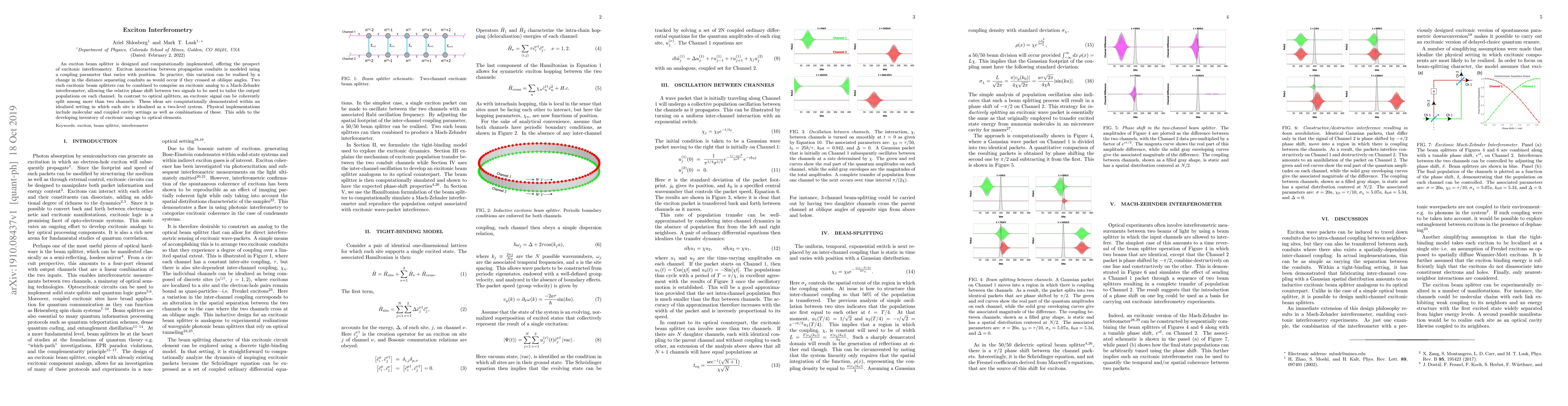 Thumbnail for Exciton Interferometry