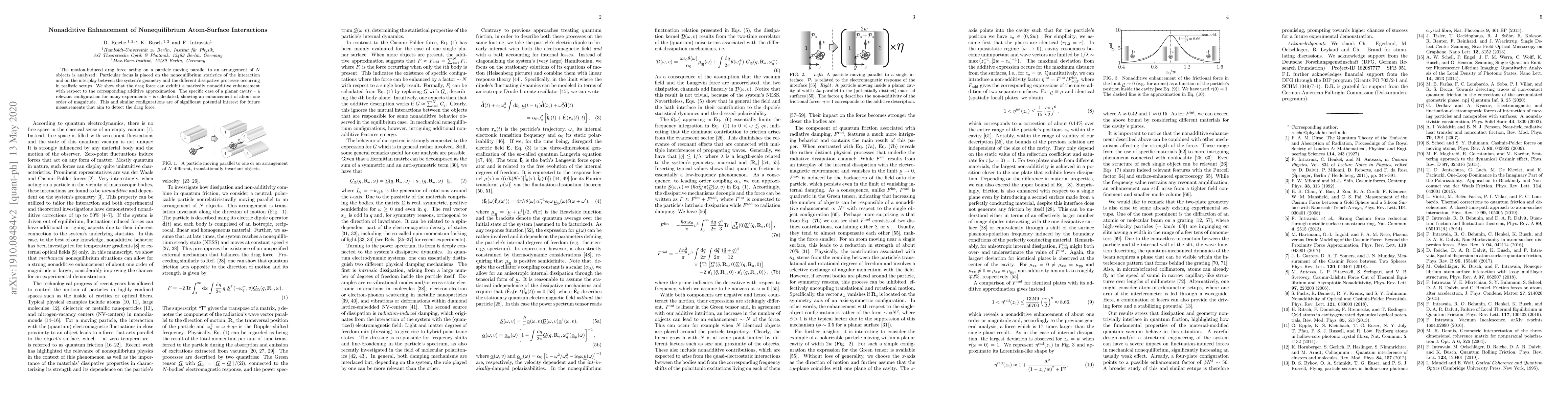 Thumbnail for Nonadditive Enhancement of Nonequilibrium Atom-Surface Interactions