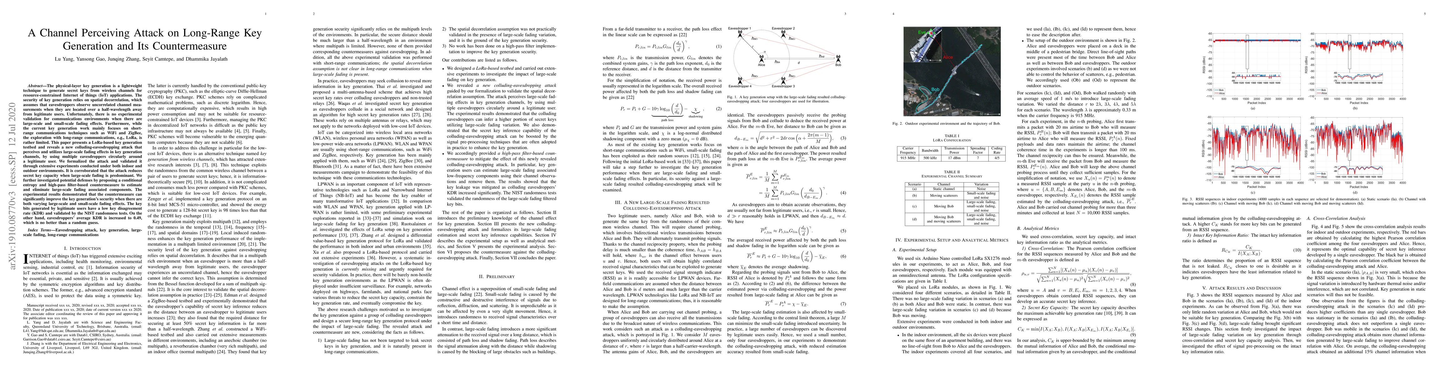 Thumbnail for A Channel Perceiving Attack on Long-Range Key Generation and Its
  Countermeasure