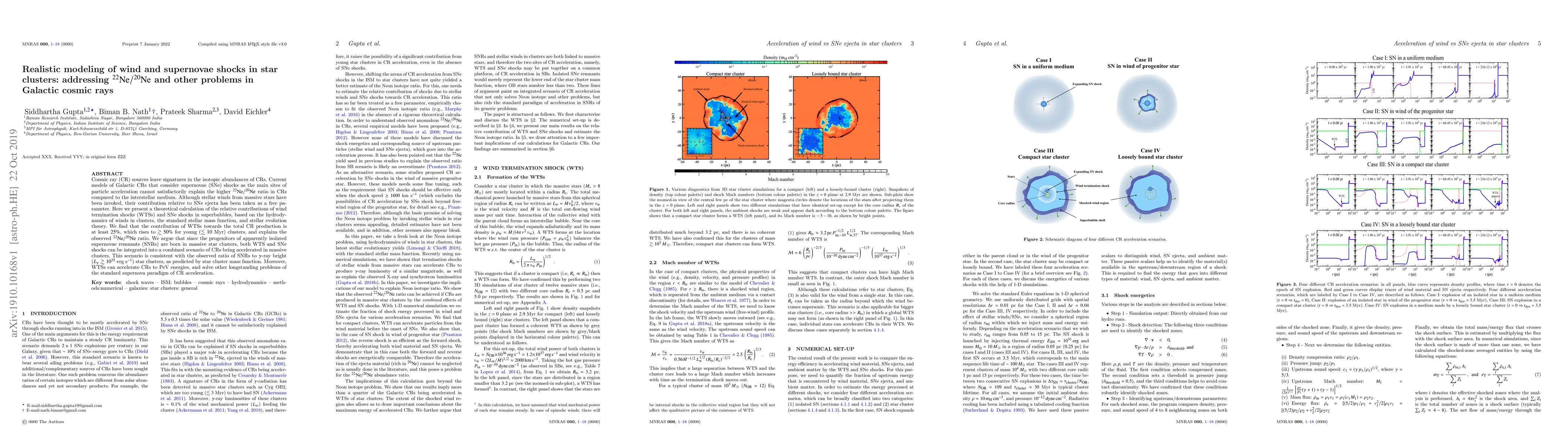Thumbnail for Realistic modeling of wind and supernovae shocks in star clusters:
  addressing ${\rm ^{22}Ne/^{20}Ne}$ and other problems in Galactic cosmic rays