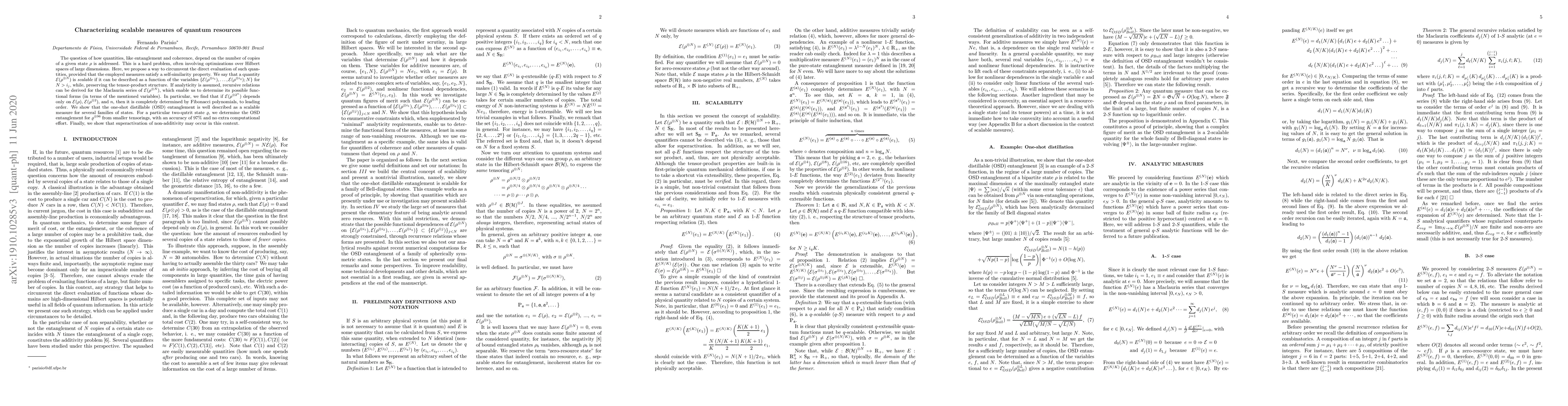 Thumbnail for Characterizing scalable measures of quantum resources