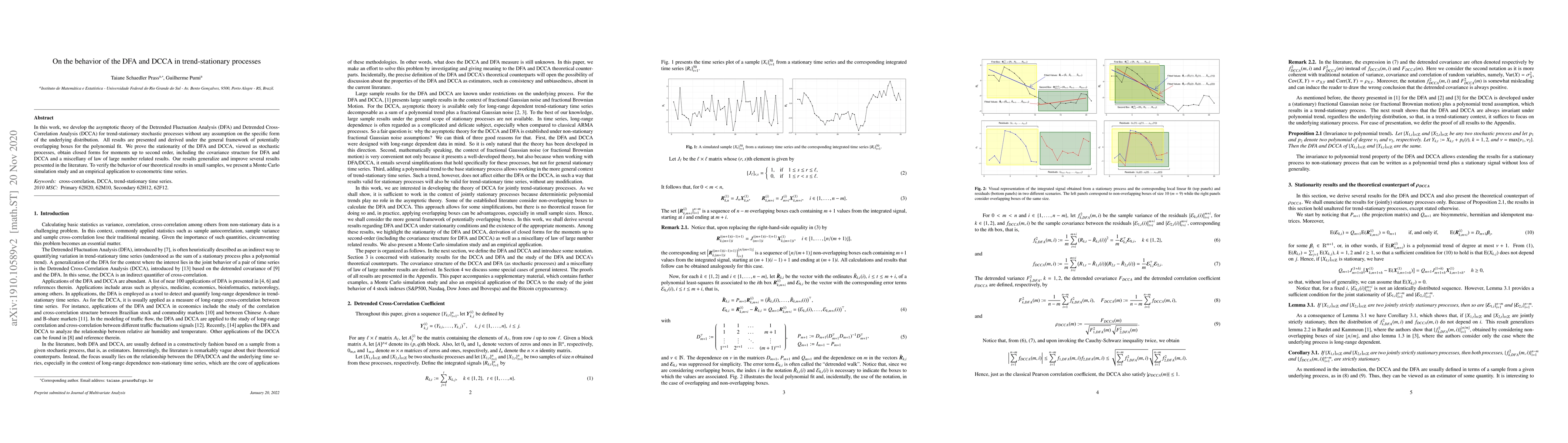 Thumbnail for On the behavior of the DFA and DCCA in trend-stationary processes