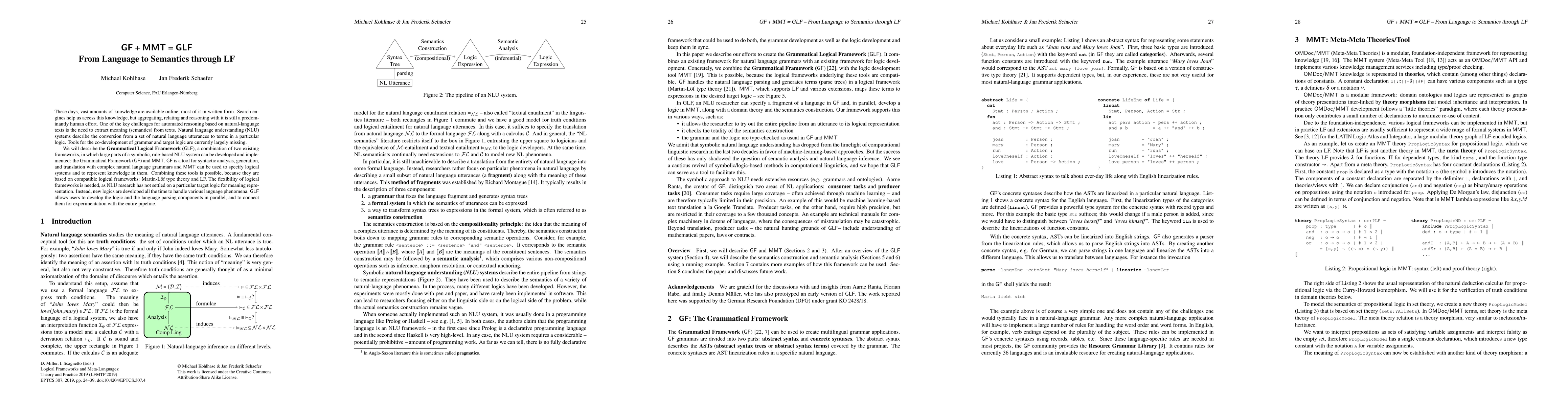 Thumbnail for GF + MMT = GLF -- From Language to Semantics through LF