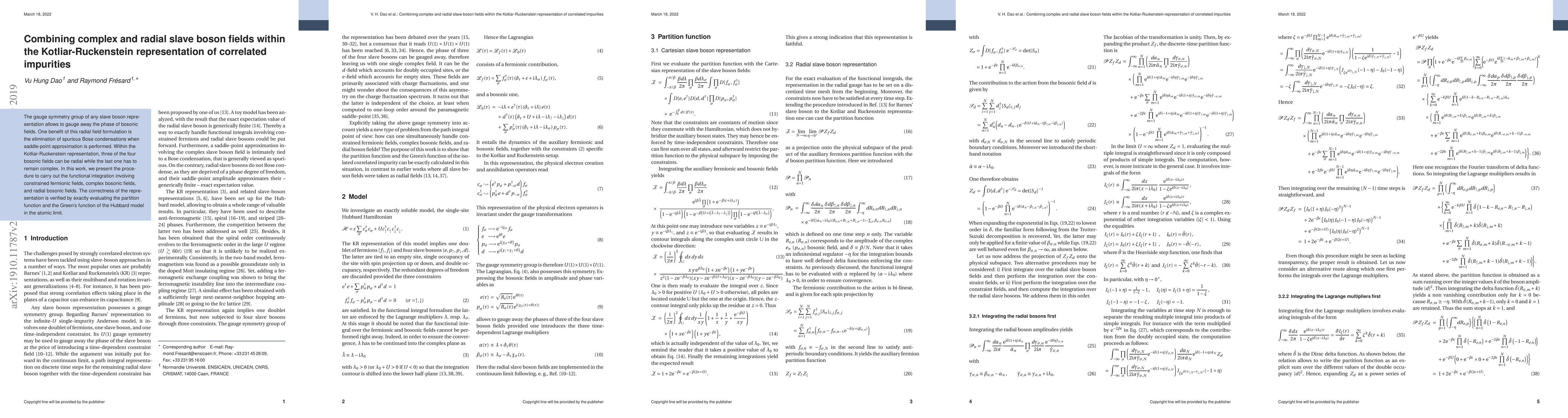 Thumbnail for Combining complex and radial slave boson fields within the
  Kotliar-Ruckenstein representation of correlated impurities