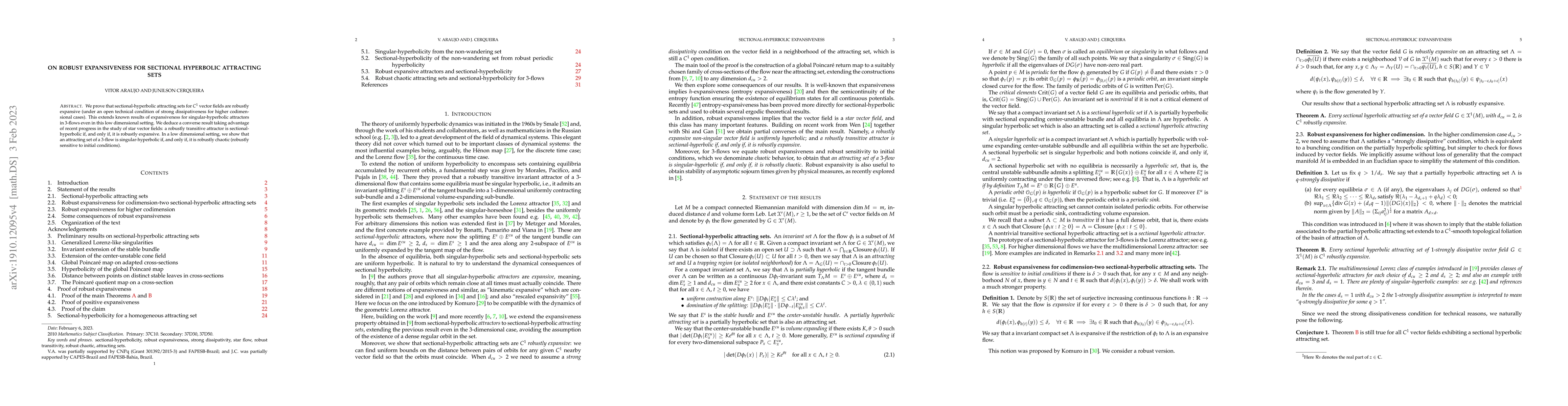 Thumbnail for On robust expansiveness for sectional hyperbolic attracting sets