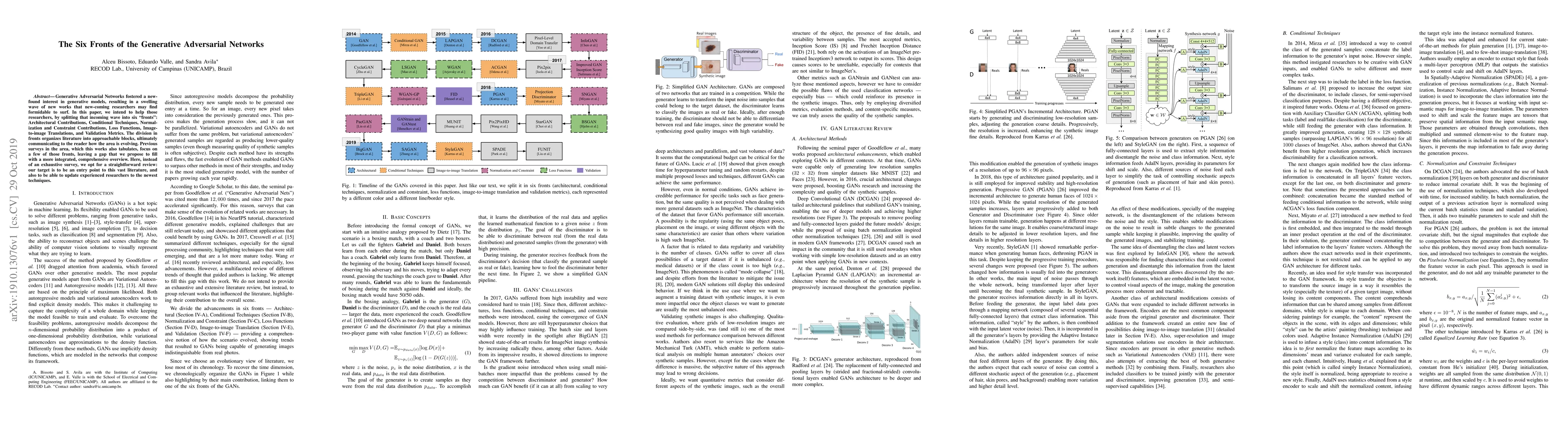 Thumbnail for The Six Fronts of the Generative Adversarial Networks