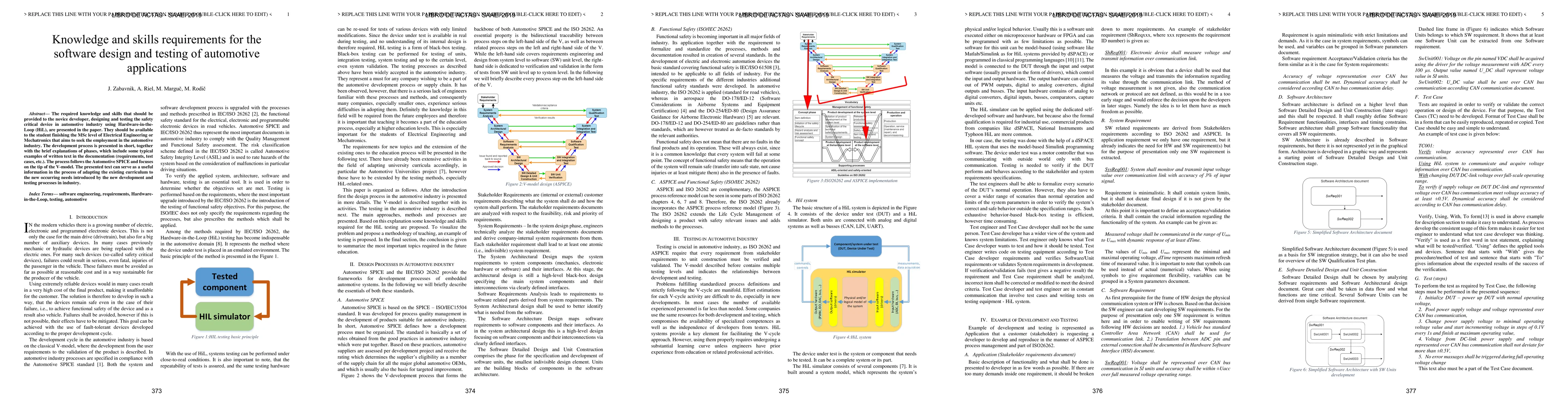 Thumbnail for Knowledge and skills requirements for the software design and testing of
  automotive applications