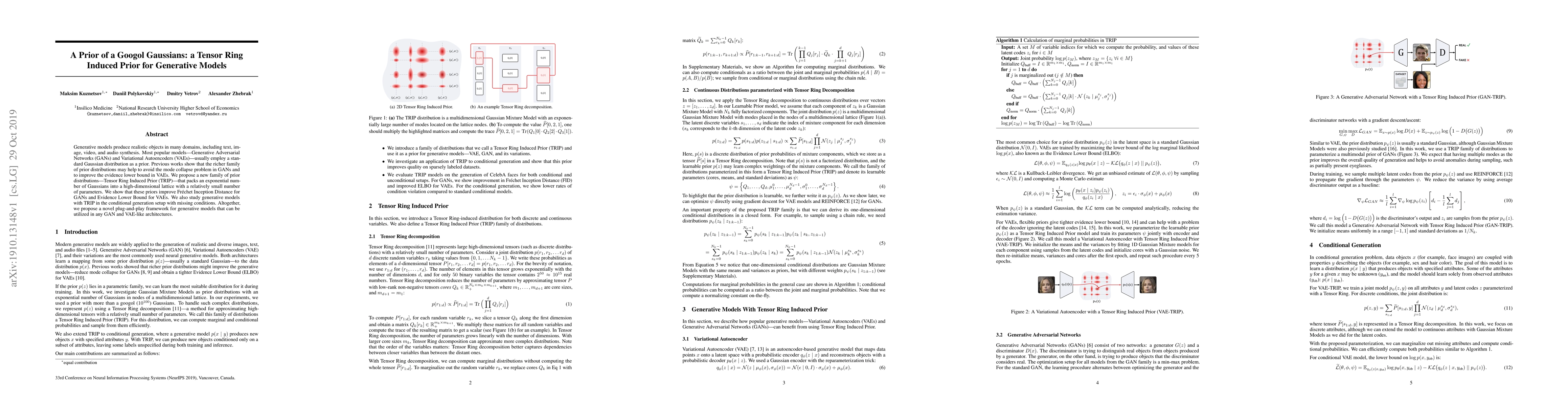Thumbnail for A Prior of a Googol Gaussians: a Tensor Ring Induced Prior for
  Generative Models