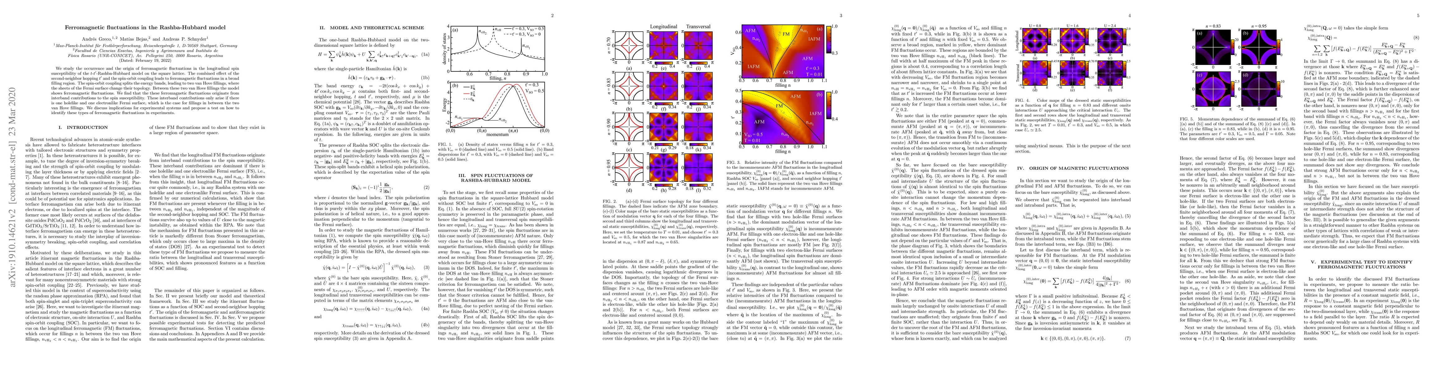 Thumbnail for Ferromagnetic fluctuations in the Rashba-Hubbard model