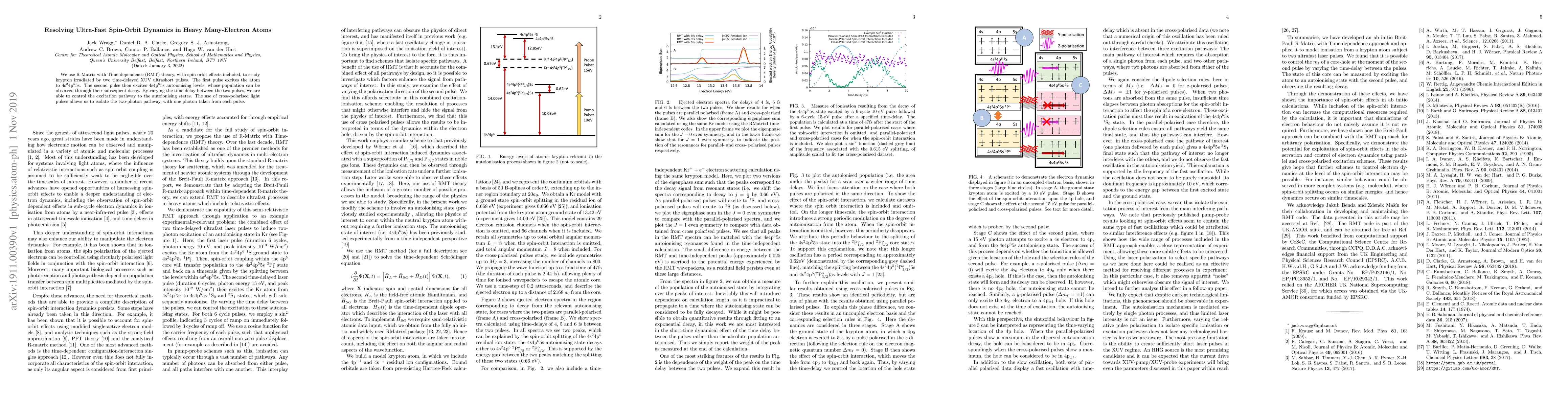 Thumbnail for Resolving Ultra-Fast Spin-Orbit Dynamics in Heavy Many-Electron Atoms