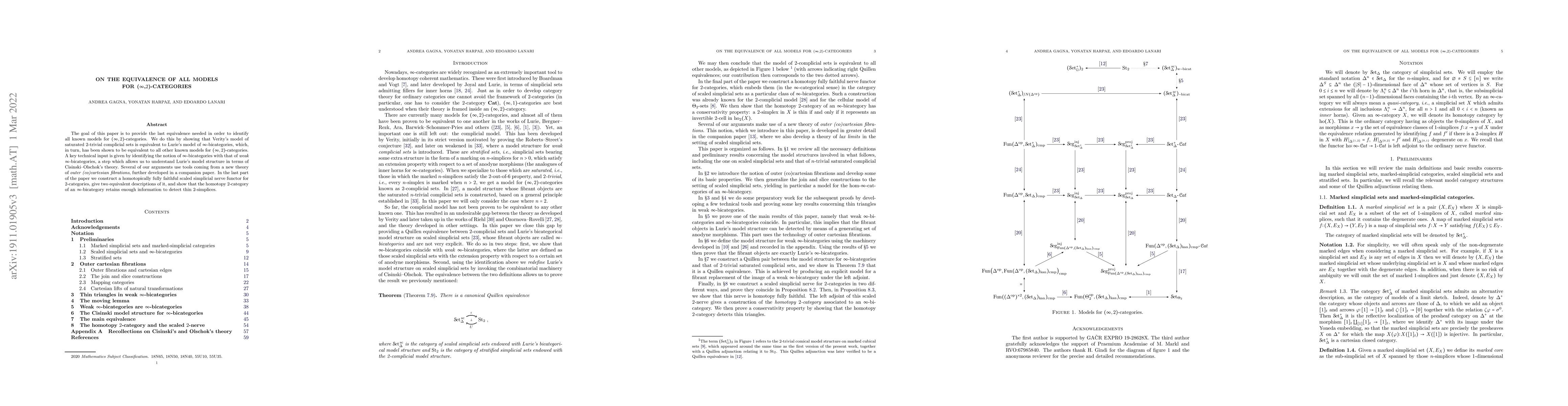 Thumbnail for On the equivalence of all models for $(\infty,2)$-categories