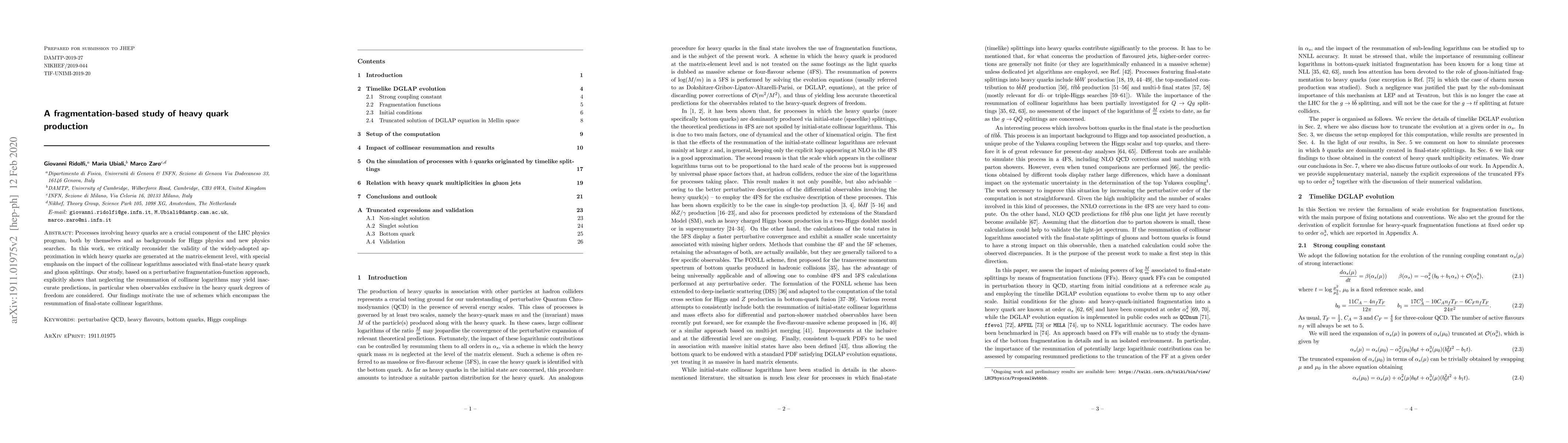 Thumbnail for A fragmentation-based study of heavy quark production