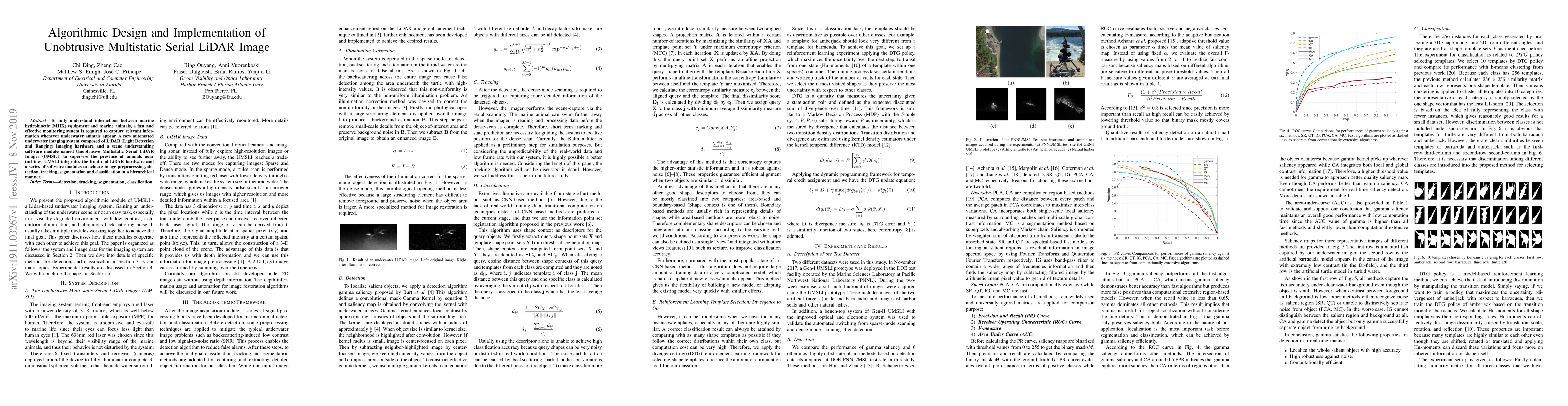 Thumbnail for Algorithmic Design and Implementation of Unobtrusive Multistatic Serial
  LiDAR Image